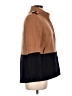 AK Anne Klein Color Block Brown Coat Size L (estimated) - photo 4