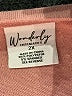 wonderly Pink Sweatshirt Size 2X - photo 4
