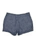Old Navy Chevron-herringbone Blue Denim Shorts Size 6 - photo 2