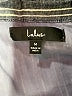 Lulus 100% Rayon Stripes Gray Casual Skirt Size M - photo 4
