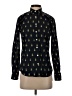 J.Crew 100% Cotton Print Green Long Sleeve Blouse Size XXS - photo 1