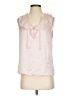 Paige 100% Polyester Pink Sleeveless Blouse Size S - photo 1