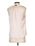 Paige 100% Polyester Pink Sleeveless Blouse Size S - photo 2