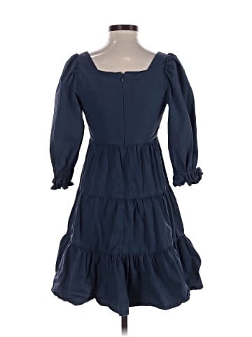 Madewell Poplin Lizzie Babydoll Dress (view 2)