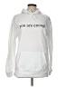 Unbranded White Pullover Hoodie Size L - photo 1