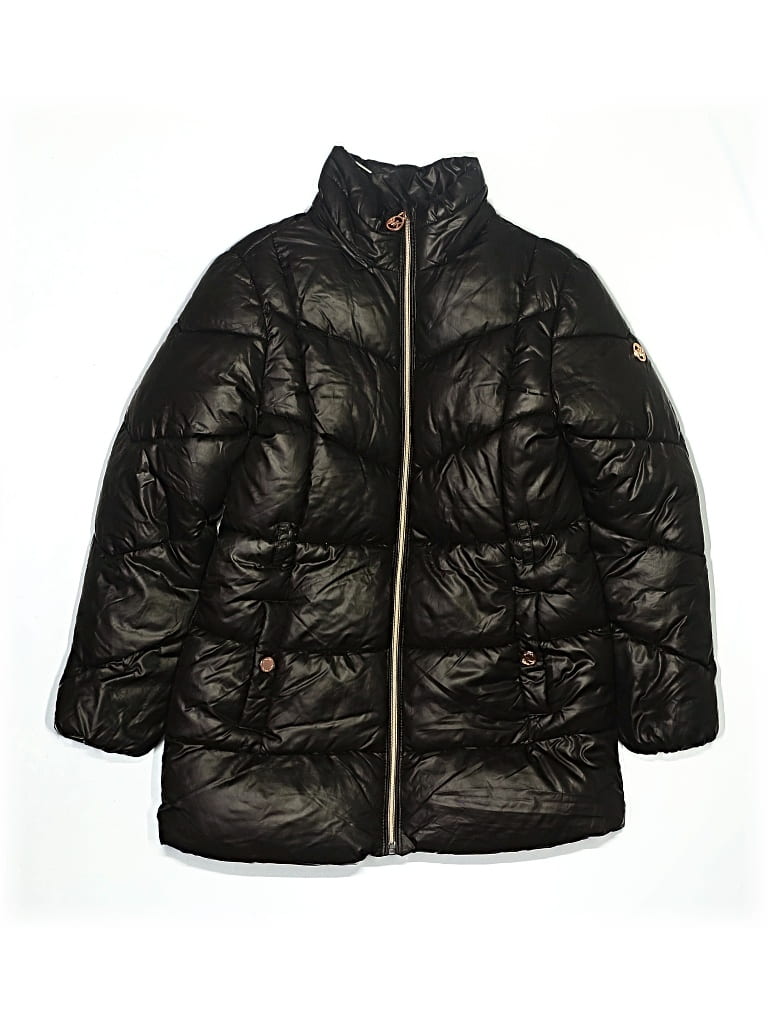 Pre-owned Michael Michael Kors Kids' Snow Jacket In Black