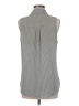 Express Outlet 100% Polyester Polka Dots Gray Sleeveless Blouse Size M - photo 2