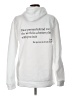 Unbranded White Pullover Hoodie Size L - photo 2