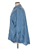 Lands' End 100% Lyocell Blue Long Sleeve Button-Down Shirt Size 16 - photo 5
