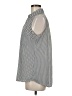 Express Outlet 100% Polyester Polka Dots Gray Sleeveless Blouse Size M - photo 5