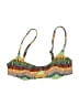 Solid & Striped Print Yellow Swimsuit Top Size M (estimated) - photo 1