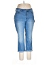 NYDJ Solid Blue Jeans Size 14 - photo 1