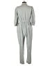 Universal Thread 100% Cotton Solid Gray Jumpsuit Size 10 - photo 2