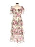 WAYF 100% Polyester Floral Pink Cocktail Dress Size S - photo 2