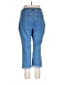 NYDJ Solid Blue Jeans Size 14 - photo 2