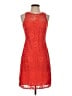 J.Crew Collection 100% Polyester Orange Cocktail Dress Size 0 - photo 1