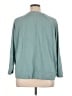 J.Jill 100% Spandex Teal Sweatshirt Size XL Petite - photo 2