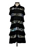Samuel Dong Graphic Black Casual Dress Size XS - photo 1