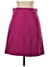 J.Crew 100% Wool Solid Burgundy Wool Skirt Size 0 - photo 1