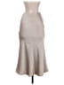 Katie J NYC Solid Tan Formal Skirt Size M - photo 2
