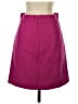 J.Crew 100% Wool Solid Burgundy Wool Skirt Size 0 - photo 2