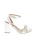 Lulus White Sandals Size 8 1/2 - photo 1