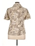 Millenium Paisley Tan Short Sleeve Blouse Size XL - photo 2
