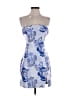 Runway 100% Polyester Blue Cocktail Dress Size XS - photo 1