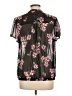 Torrid 100% Polyester Floral Black Short Sleeve Blouse Size Lg Plus (0) - photo 2