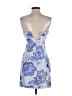 Runway 100% Polyester Blue Cocktail Dress Size XS - photo 2