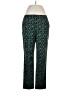 Halogen Print Teal Casual Pants Size 8 - photo 1