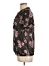 Torrid 100% Polyester Floral Black Short Sleeve Blouse Size Lg Plus (0) - photo 5