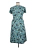 Elementz Paisley Teal Casual Dress Size XL - photo 2
