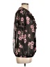 Torrid 100% Polyester Floral Black Short Sleeve Blouse Size Lg Plus (0) - photo 4