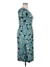Elementz Paisley Teal Casual Dress Size XL - photo 4
