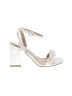 Lulus White Sandals Size 6 - photo 1