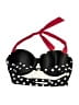 Unbranded Polka Dots Black Swimsuit Top Size 4X - photo 2