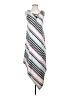 Emma & Michele Stripes Silver Casual Dress Size S - photo 1