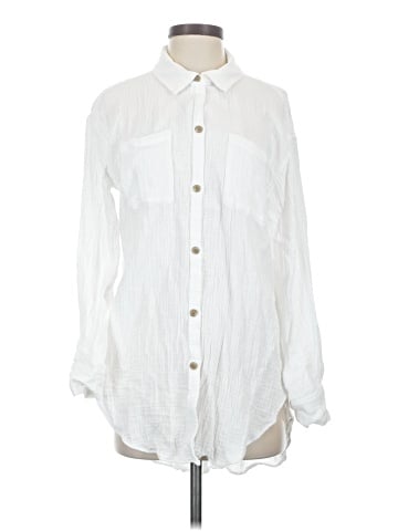 Calia Long Sleeve Button-Down Shirt (view 1)