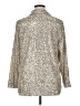 Soft Surroundings Metallic Silver 3/4 Sleeve Blouse Size XL (petite) - photo 2