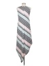 Emma & Michele Stripes Silver Casual Dress Size S - photo 2
