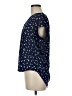 Monday Fun 100% Polyester Blue Short Sleeve Blouse Size M - photo 5