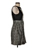 Aryn K. Tweed Gray Cocktail Dress Size S - photo 4