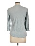 Democracy Gray 3/4 Sleeve Blouse Size L - photo 2