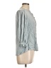 Democracy Gray 3/4 Sleeve Blouse Size L - photo 4