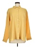 J.Jill 100% Polyester Color Block Yellow Long Sleeve Blouse Size M - photo 1