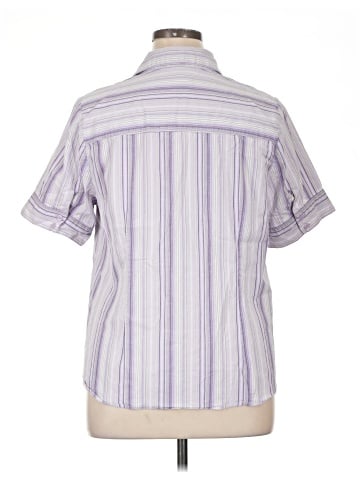 Liz & Me Short Sleeve Button-Down Shirt (view 2)