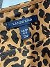 Lands' End Animal Print Brown Casual Dress Size M (petite) - photo 7