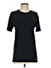 Nike Solid Black Active T-Shirt Size S - photo 1