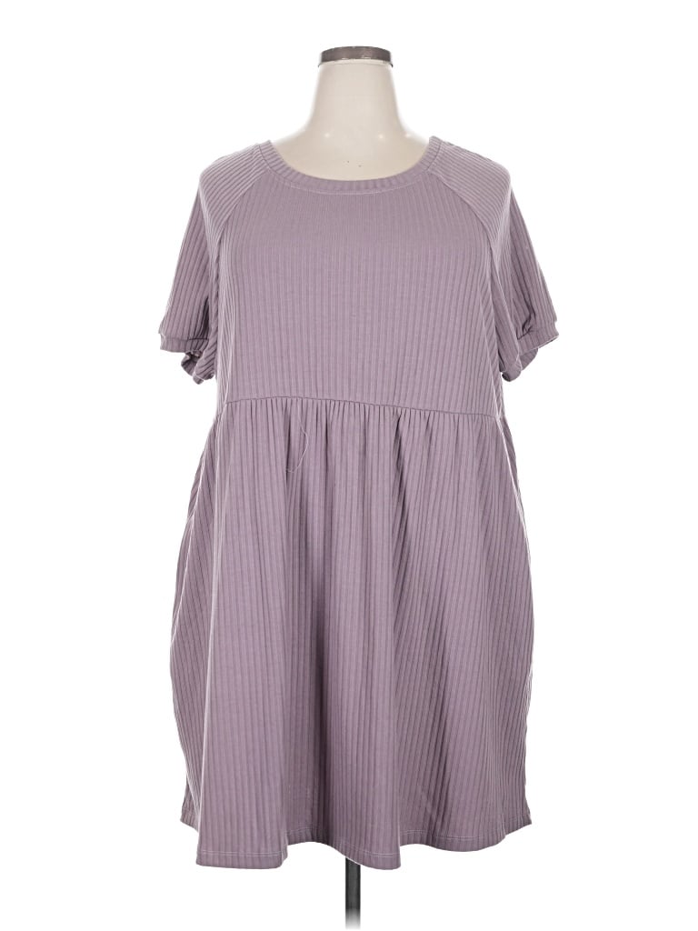 Pre-owned Hayden Casual Dress In Purple